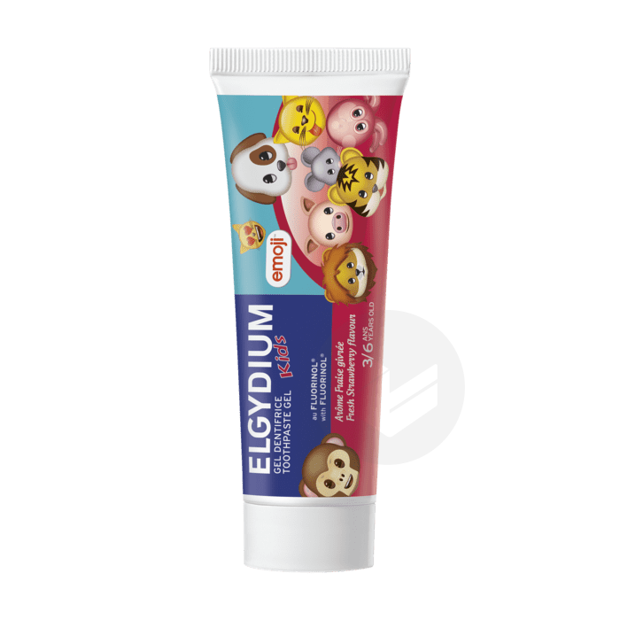 Dentifrice Kids Emoji Arôme Fraise givrée 3/6 ans 50ml
