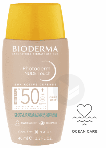 Photoderm nude touch mineral SPF50+ clair 40ml