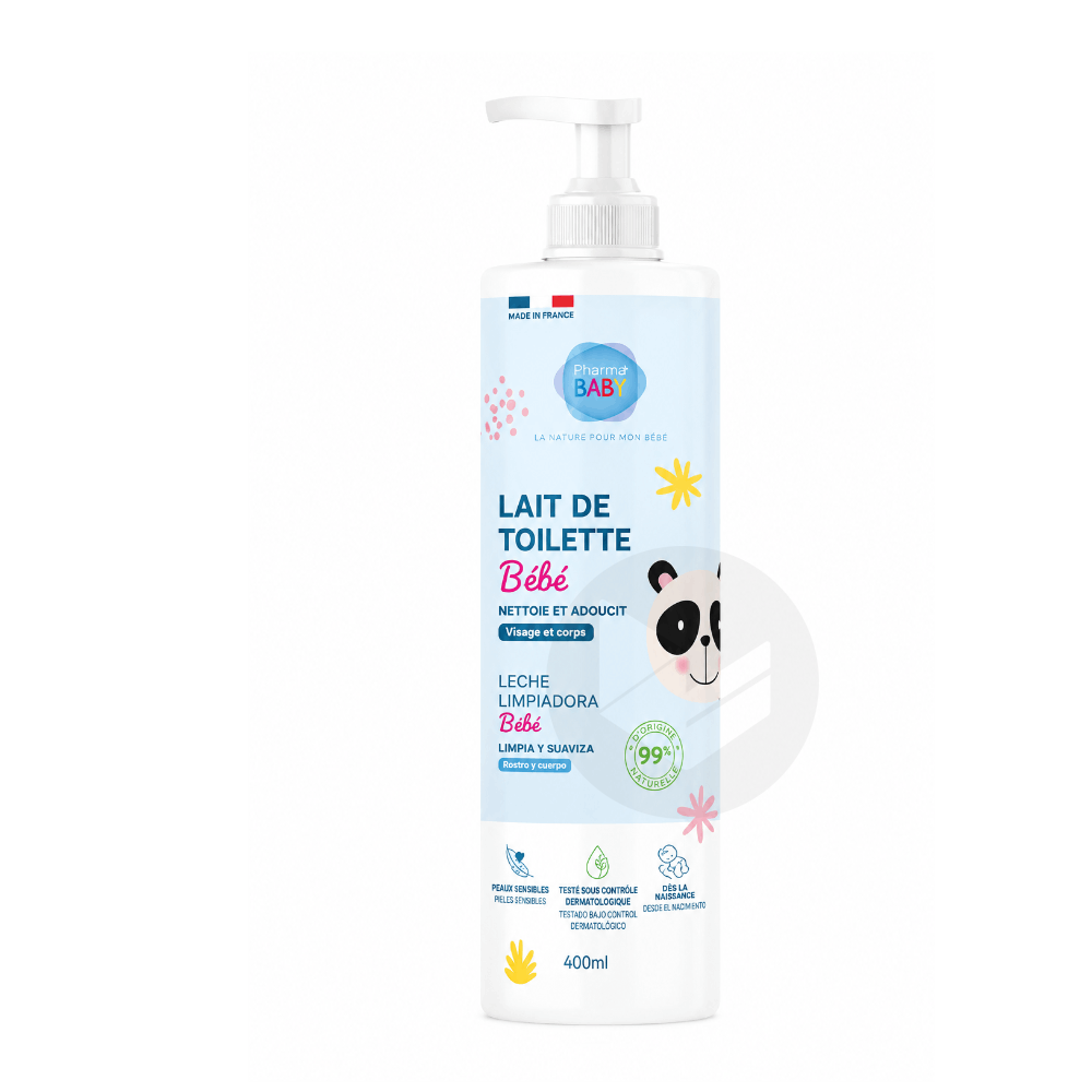 Lait de Toilette Bébé 400ml