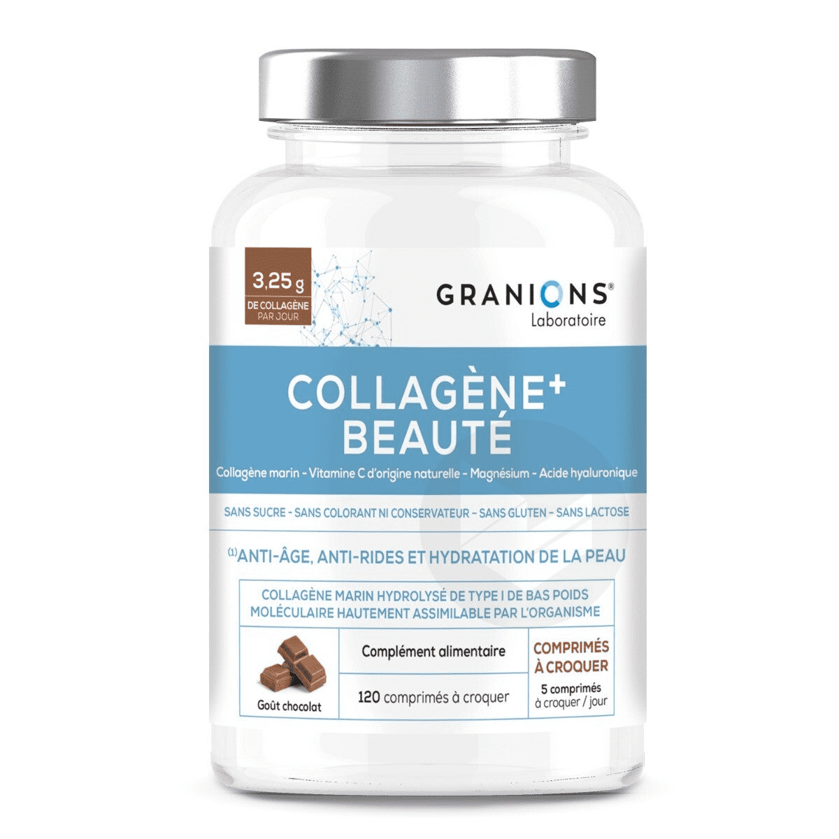 Collagène+ Beauté 120 Comprimé à croquer Chocolat