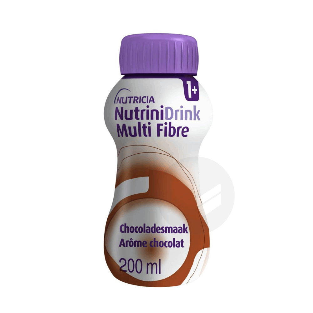 NutriniDrink Multi Fibre Chocolat 4x200ml