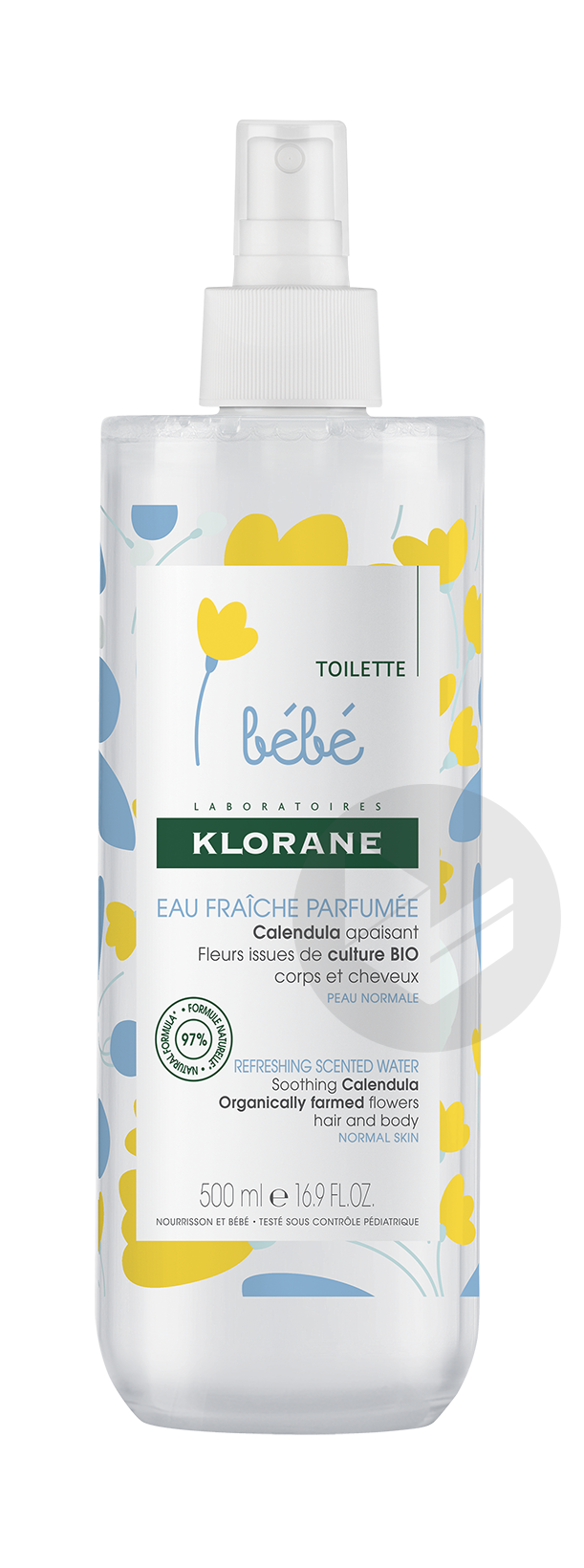 Eau fraiche parfumée 500ml