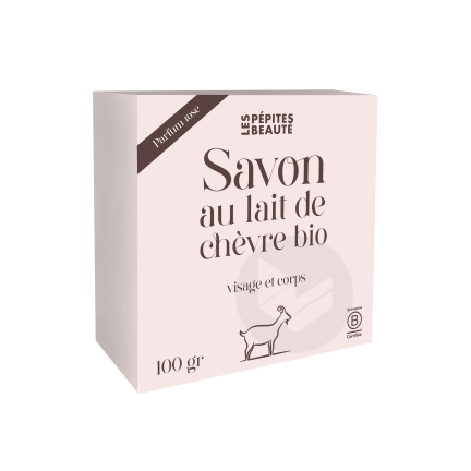 Savon Au Lait De Chèvre À La Rose 100g