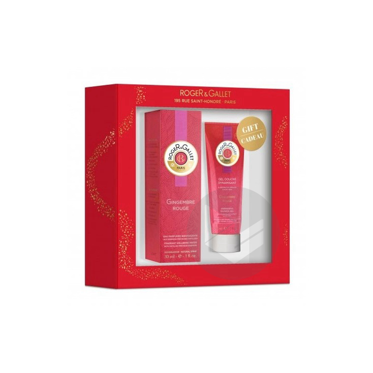 Gingembre Rouge Eau Fraîche Parfumée Bienfaisante Coffret 30ml