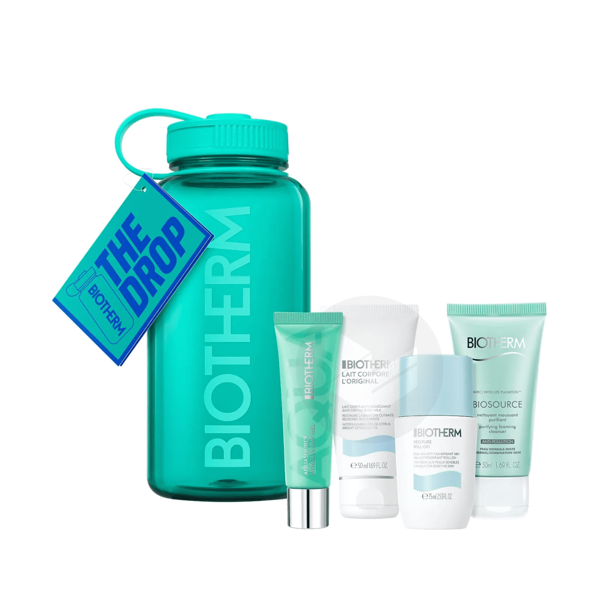 Drop Aqua Drop – Coffret 4 soins + Gourde