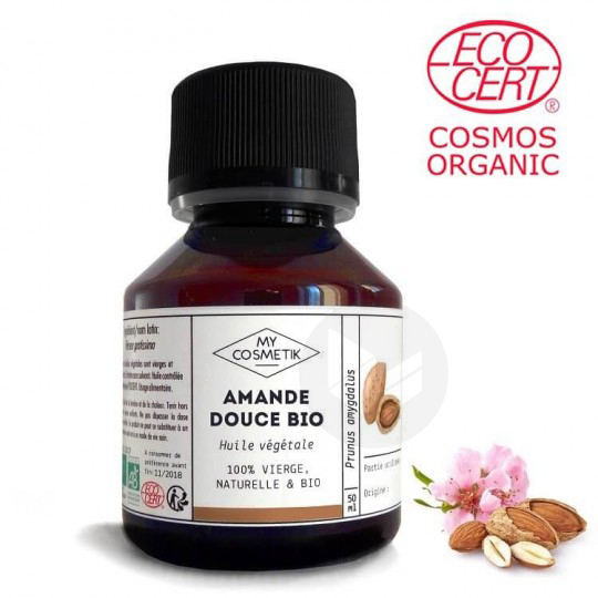 Huile Amande douce bio 50ml