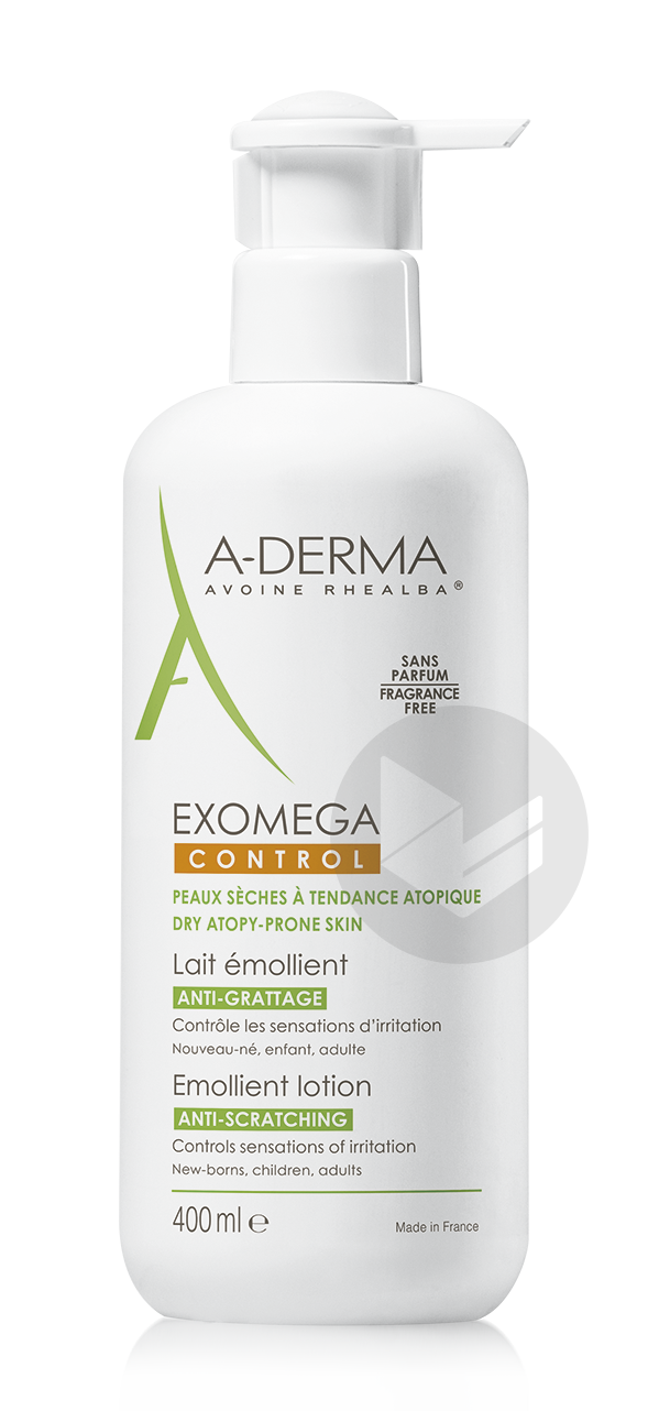 A-DERMA EXOMEGA CONTROL Lait émollient - 400ml