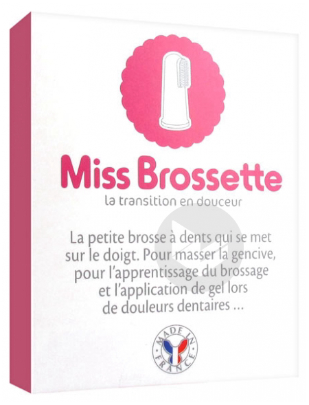 Miss Brossette Doigtier Brosse à dents