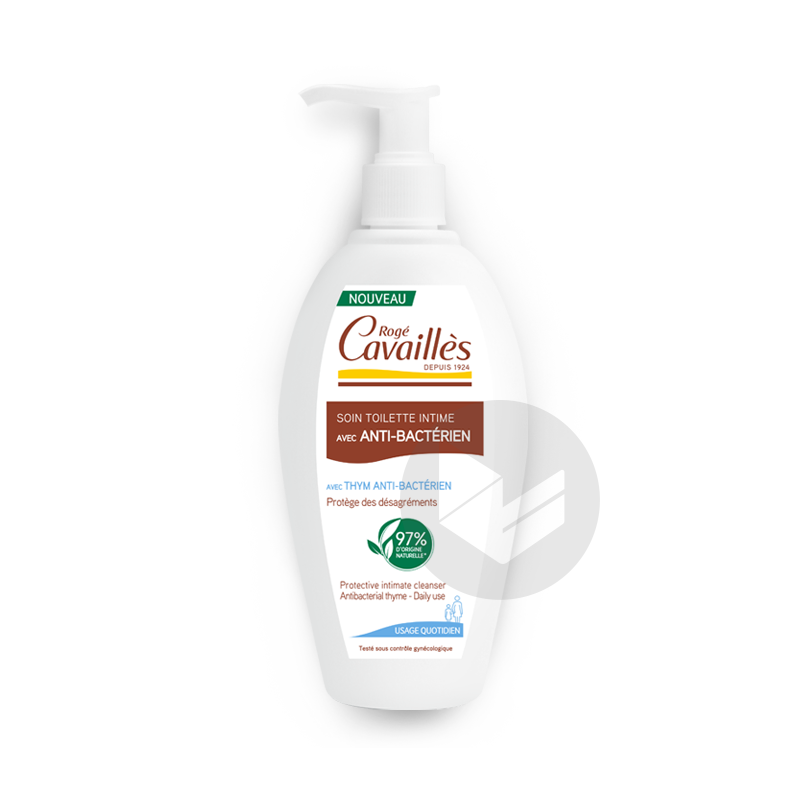 Soin toillette intime anti bactérien 500mlx2