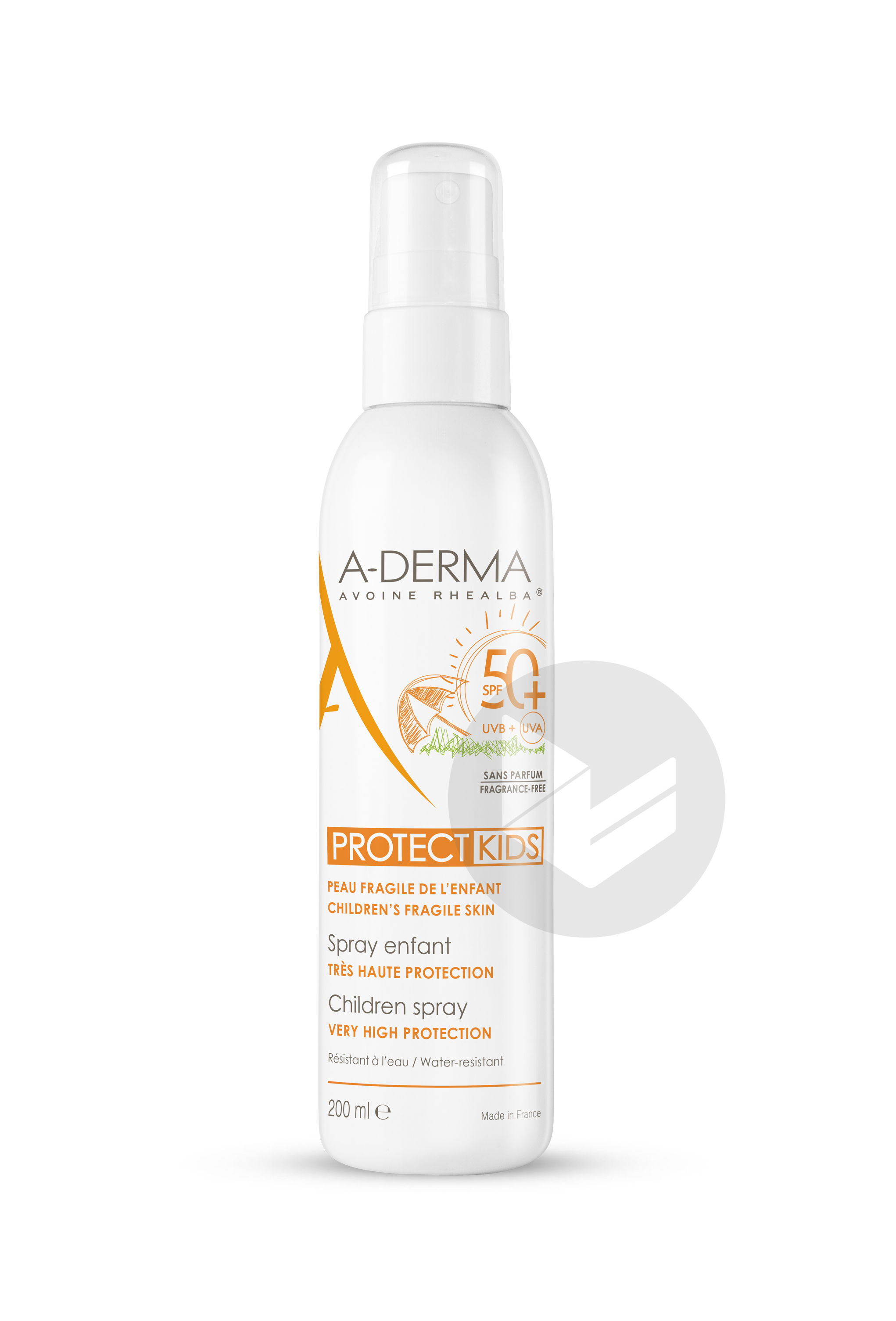 Lait enfant SPF 50+ Peaux fragiles au soleil Visage et corps 250ml