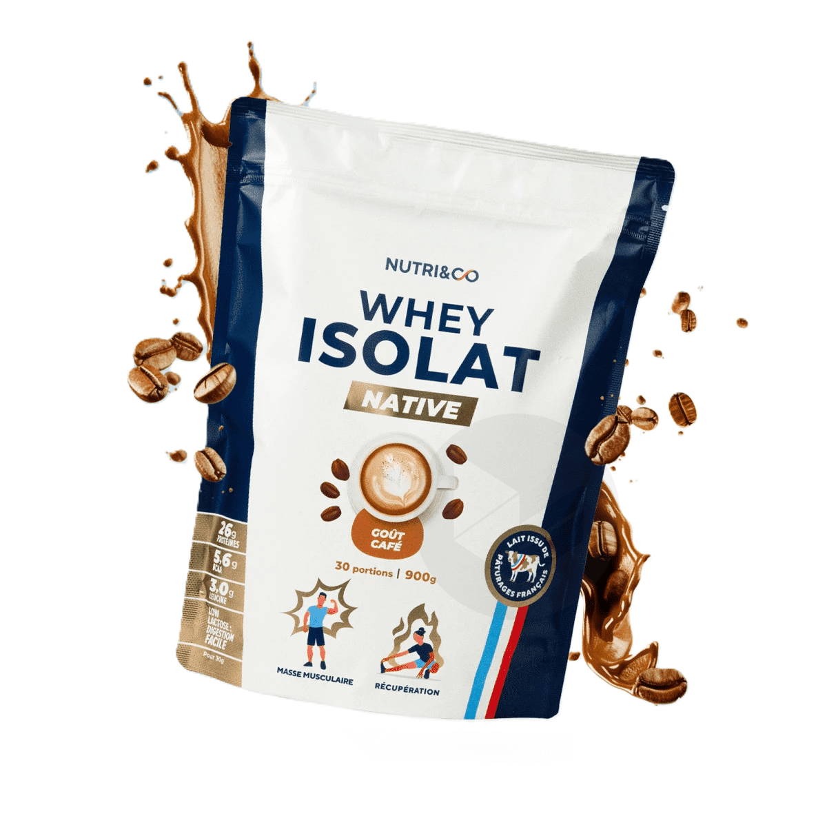 Whey Concentrée Native Café 900g