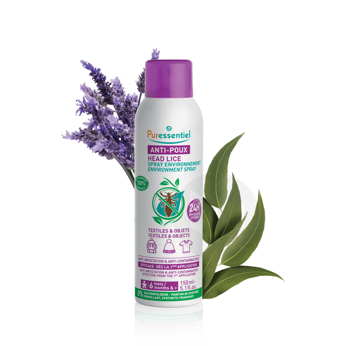 Spray Environnement Anti-Poux 150ml