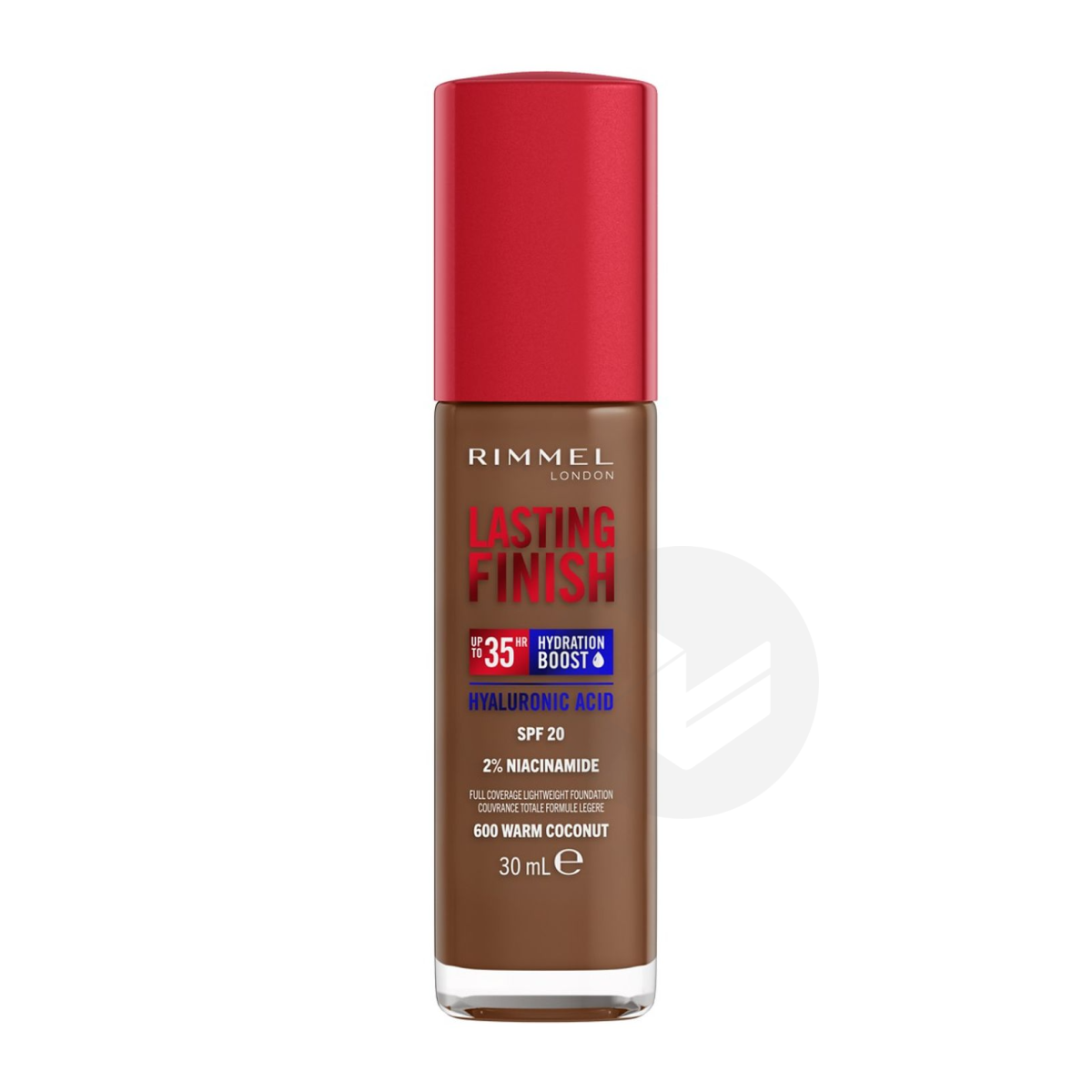 Fond De Teint Lasting Finish Jusqu’à 35h 600 Warm Coconut 30ml