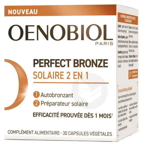 Perfect Bronze Solaire 2 en 1 30 capsules