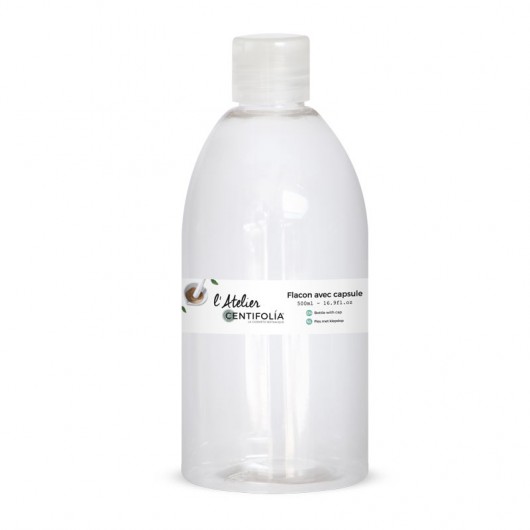 FlaconTransparent +Capsule 500ml