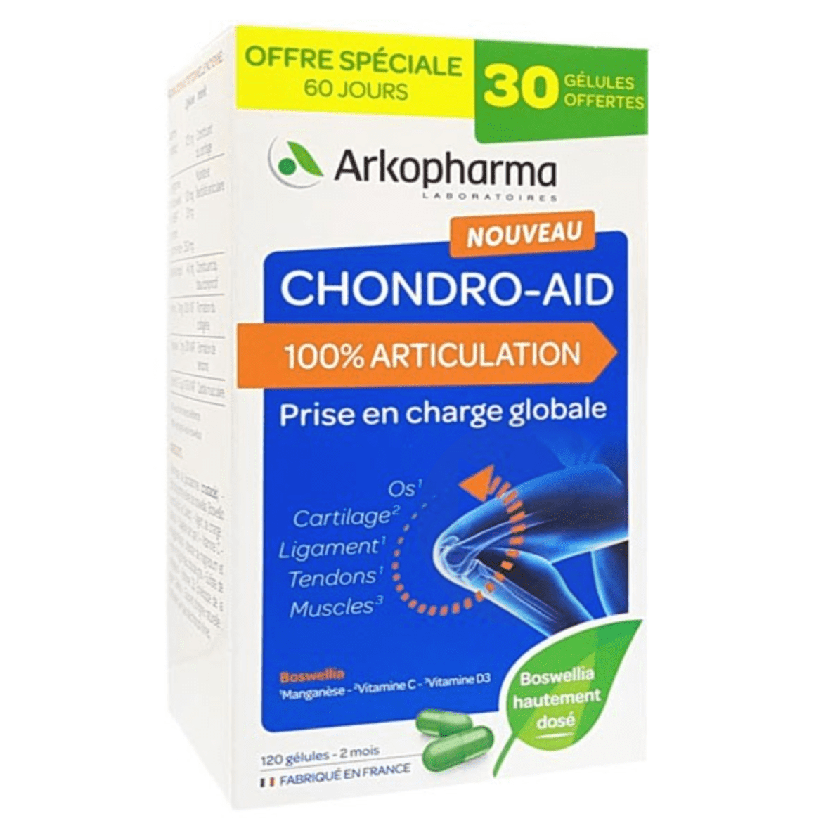 Chondro-Aid 100% Articulation 120 Gélules