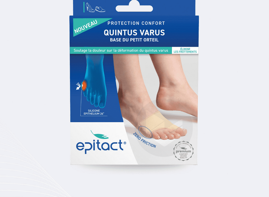 Protection Confort Quintus Varus Base Du Petit Orteil Taille S