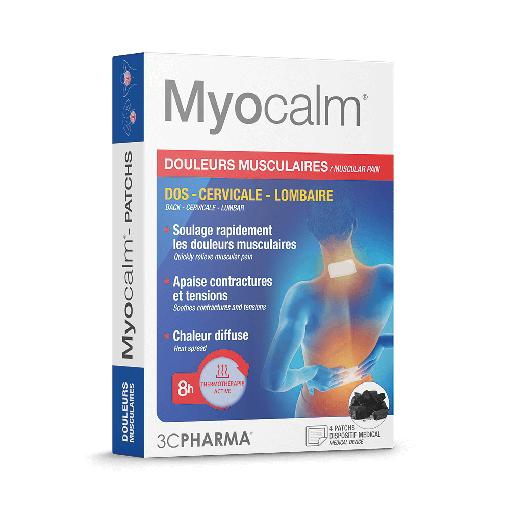 Myocalm Douleurs musculaires Patch x4