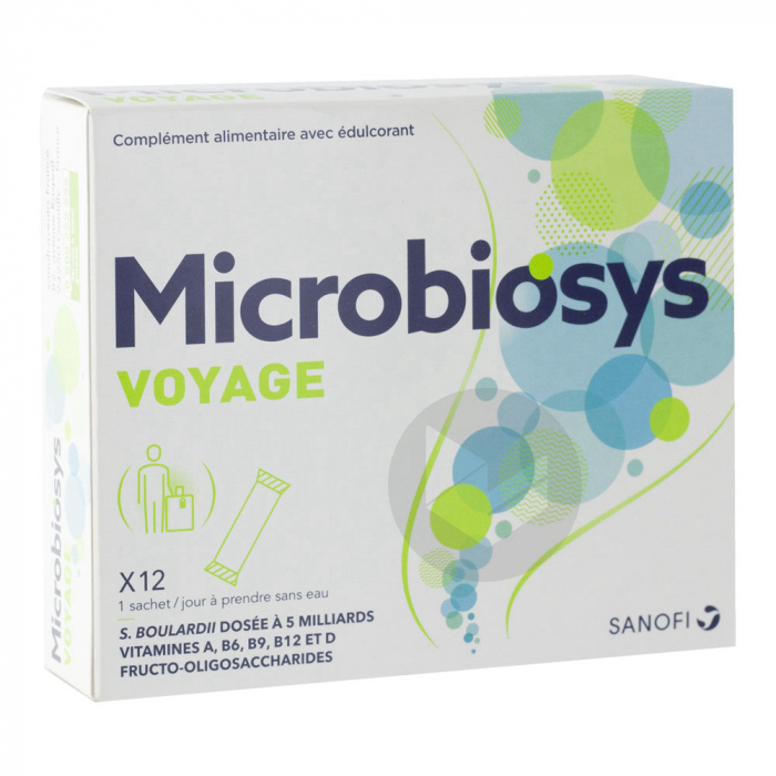 Microbiosys Voyage 12 Sachets Poudre Orodispersible