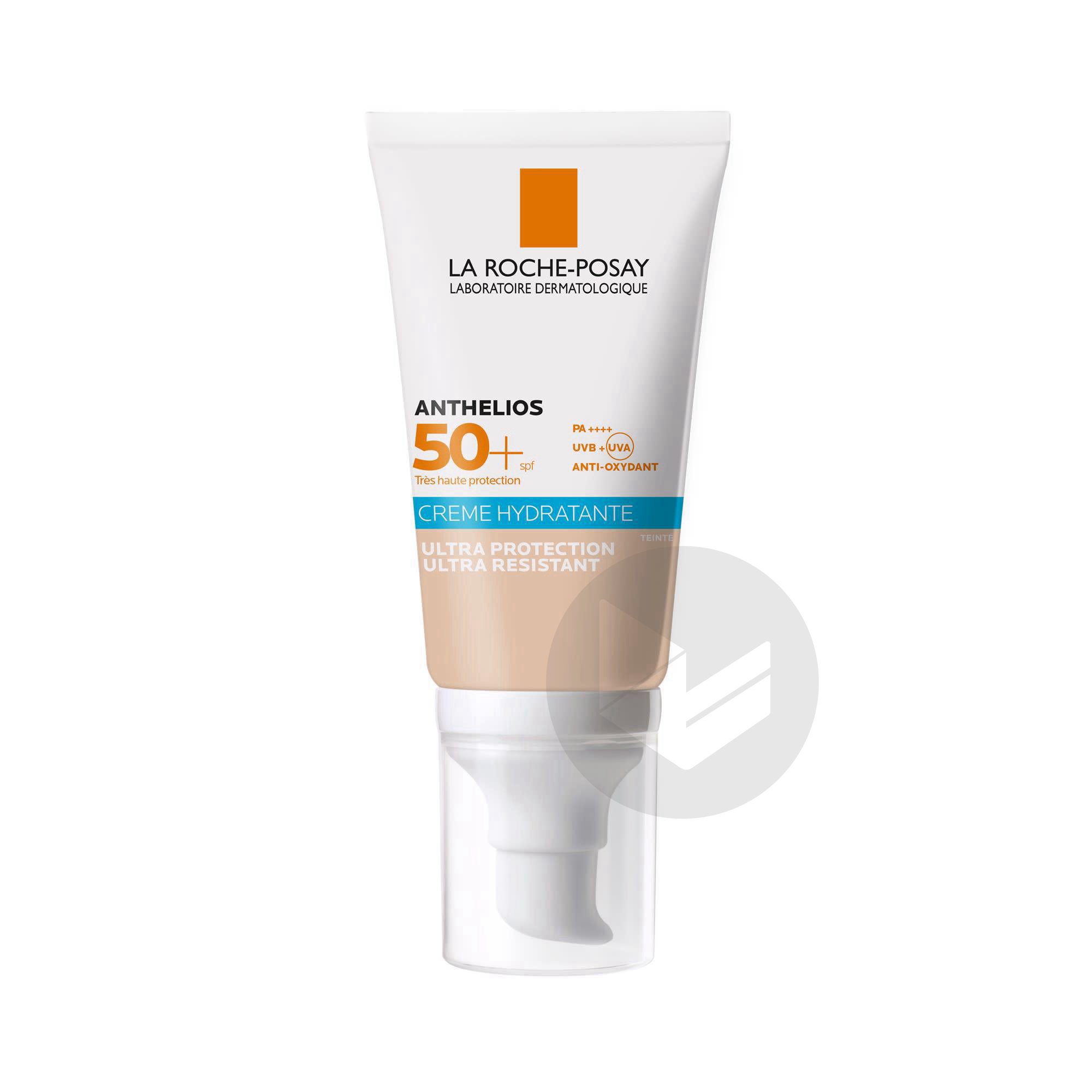 Anthelios Crème Solaire Hydratante Teintée Visage SPF50+ Avec Parfum 50ml