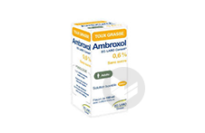 AMBROXOL EG LABO CONSEIL 0,6 % Solution buvable (Flacon de 150ml)