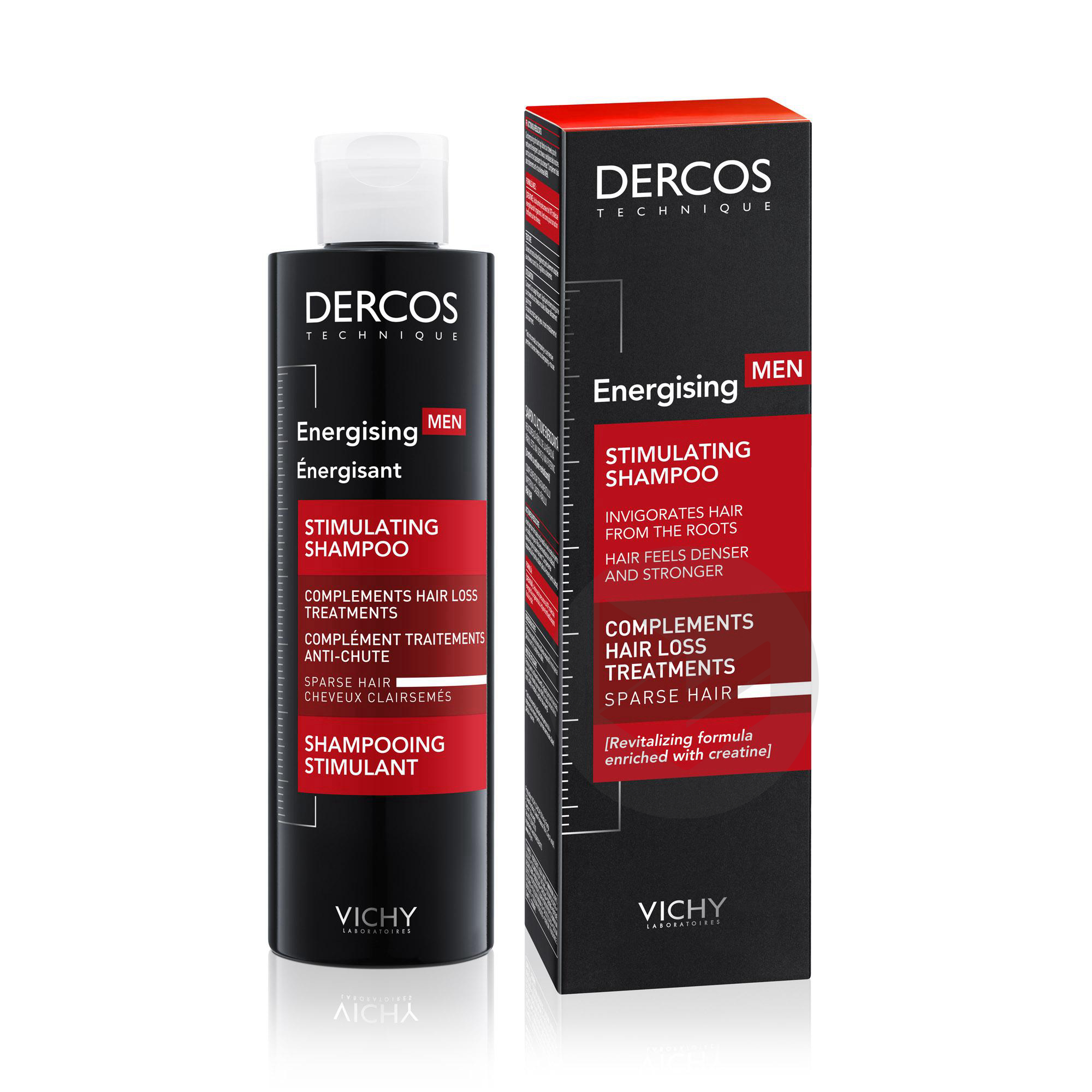 Dercos Technique Aminexil Men ÉNERGISANT MEN Shampooing Stimulant