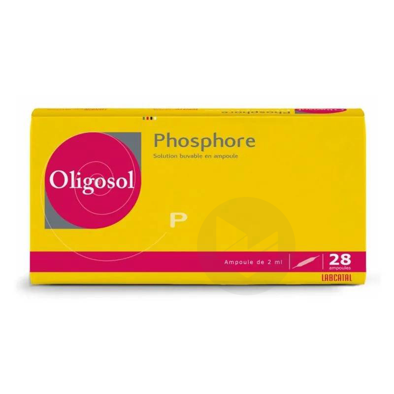 PHOSPHORE OLIGOSOL solution buvable, 28 ampoules