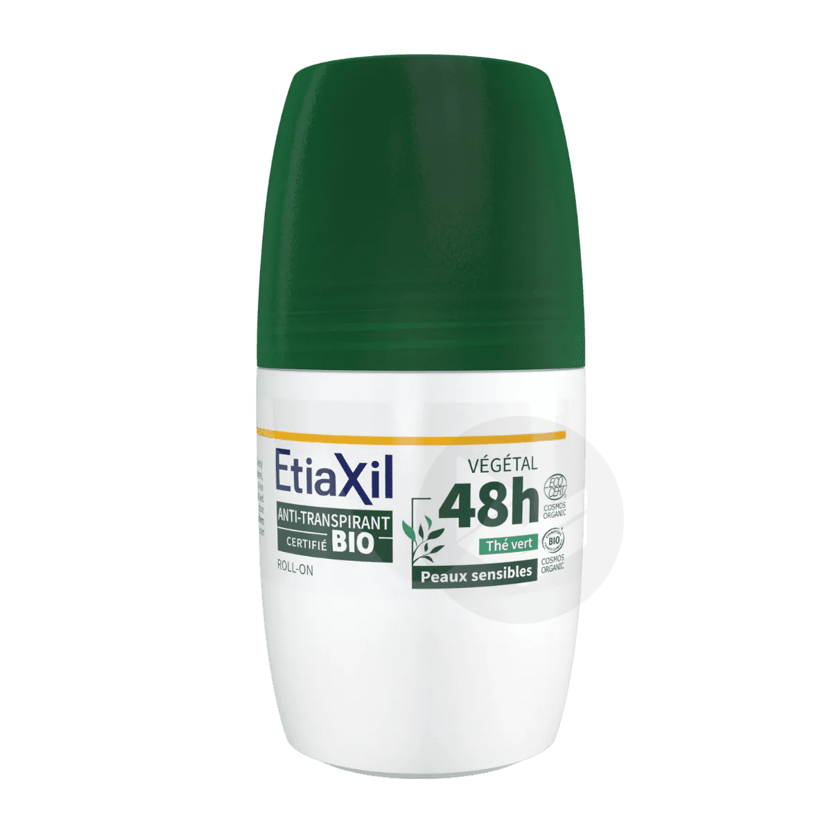 Anti-transpirant Végétal 48h certifié BIO parfum thé vert 50ml