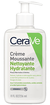 Crème Moussante Nettoyante Hydratante 236ml