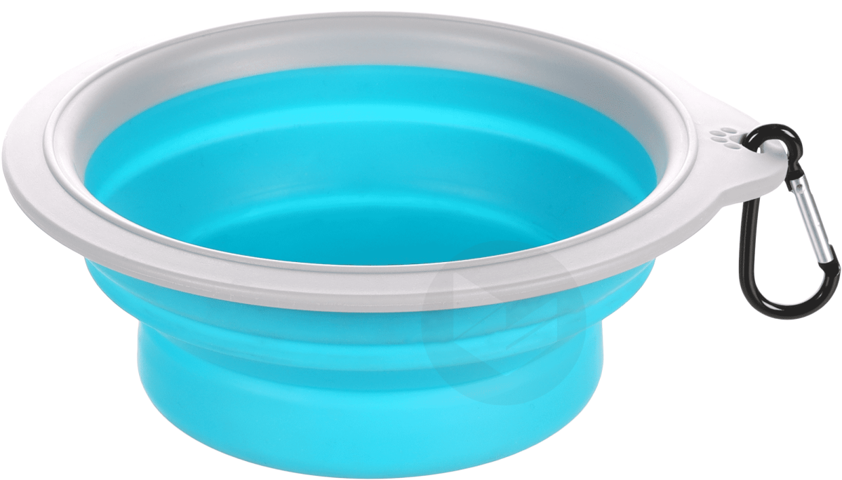 Gamelle pour la nourriture et l'eau Bubo Rond Bleu