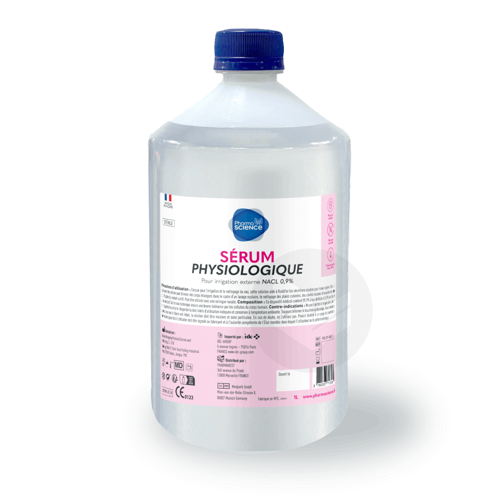 SÉRUM PHYSIOLOGIQUE 1l