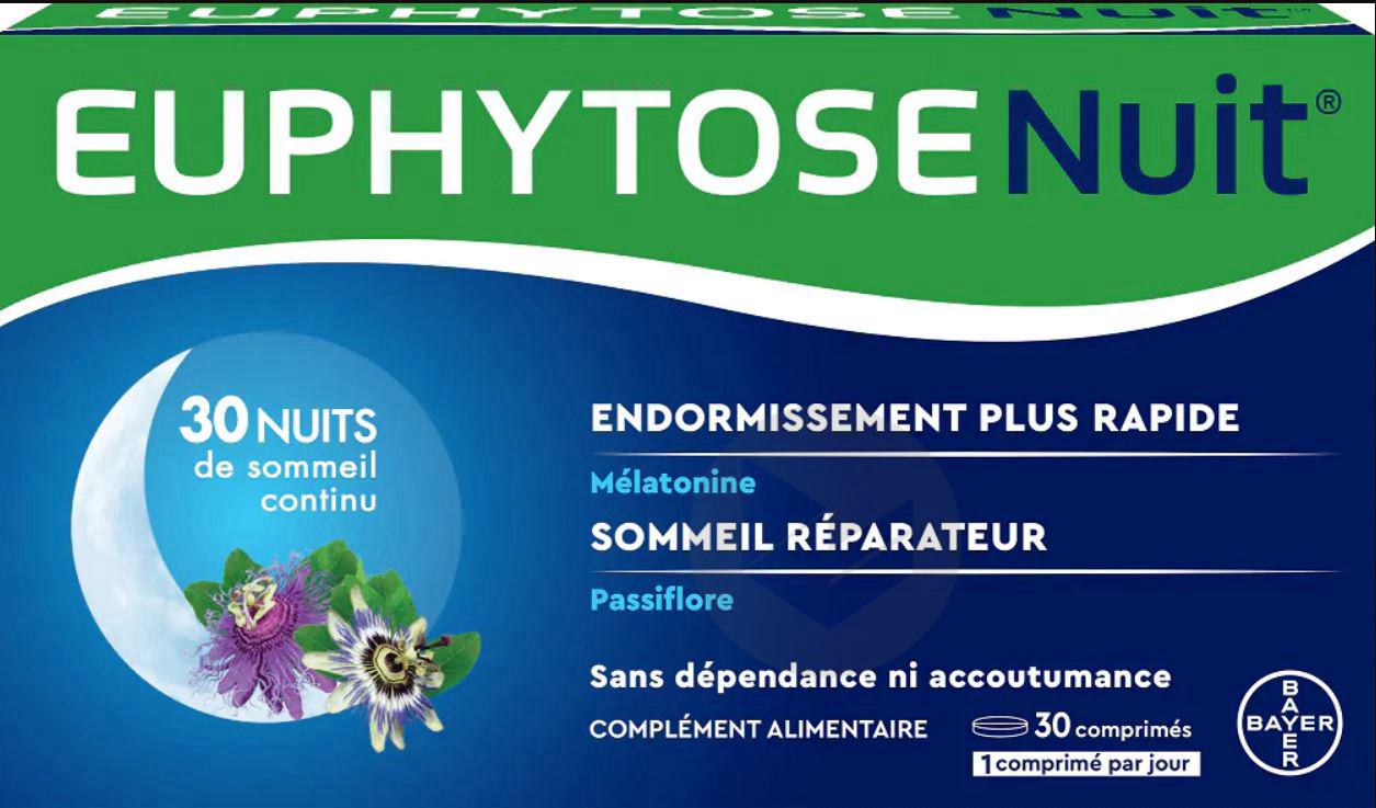Euphytose Nuit  2 x 30 comprimés