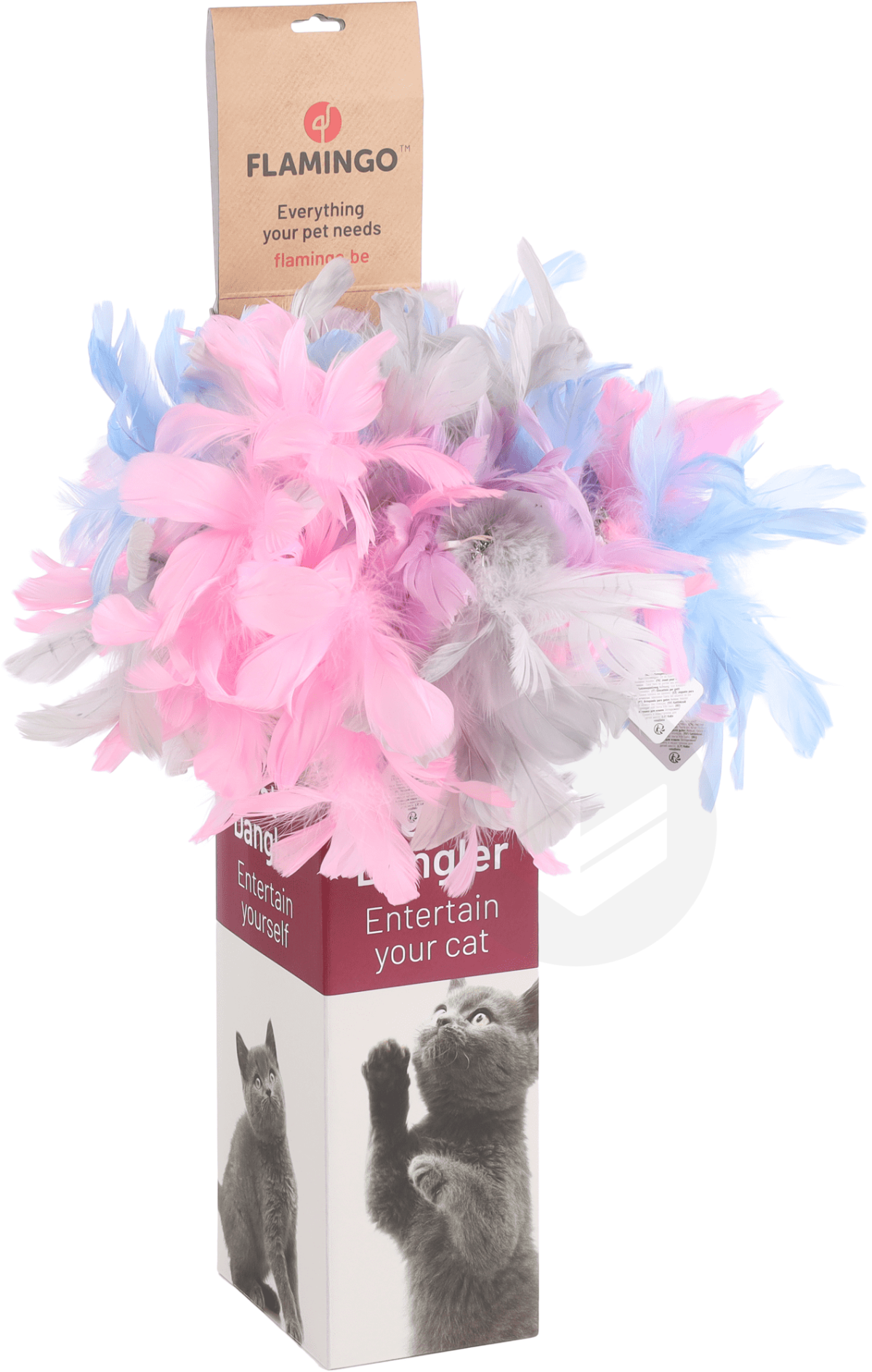 Jouet Boefie Canne à pêche avec balle Plusieurs couleurs