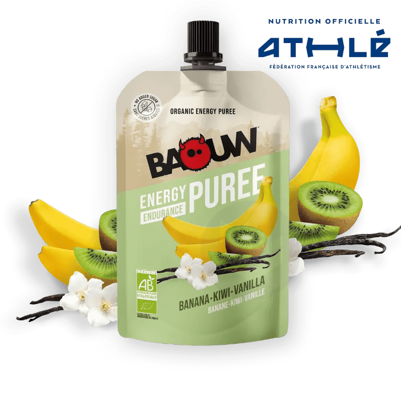 Purées Énergétiques Banane Kiwi Vanille 90g