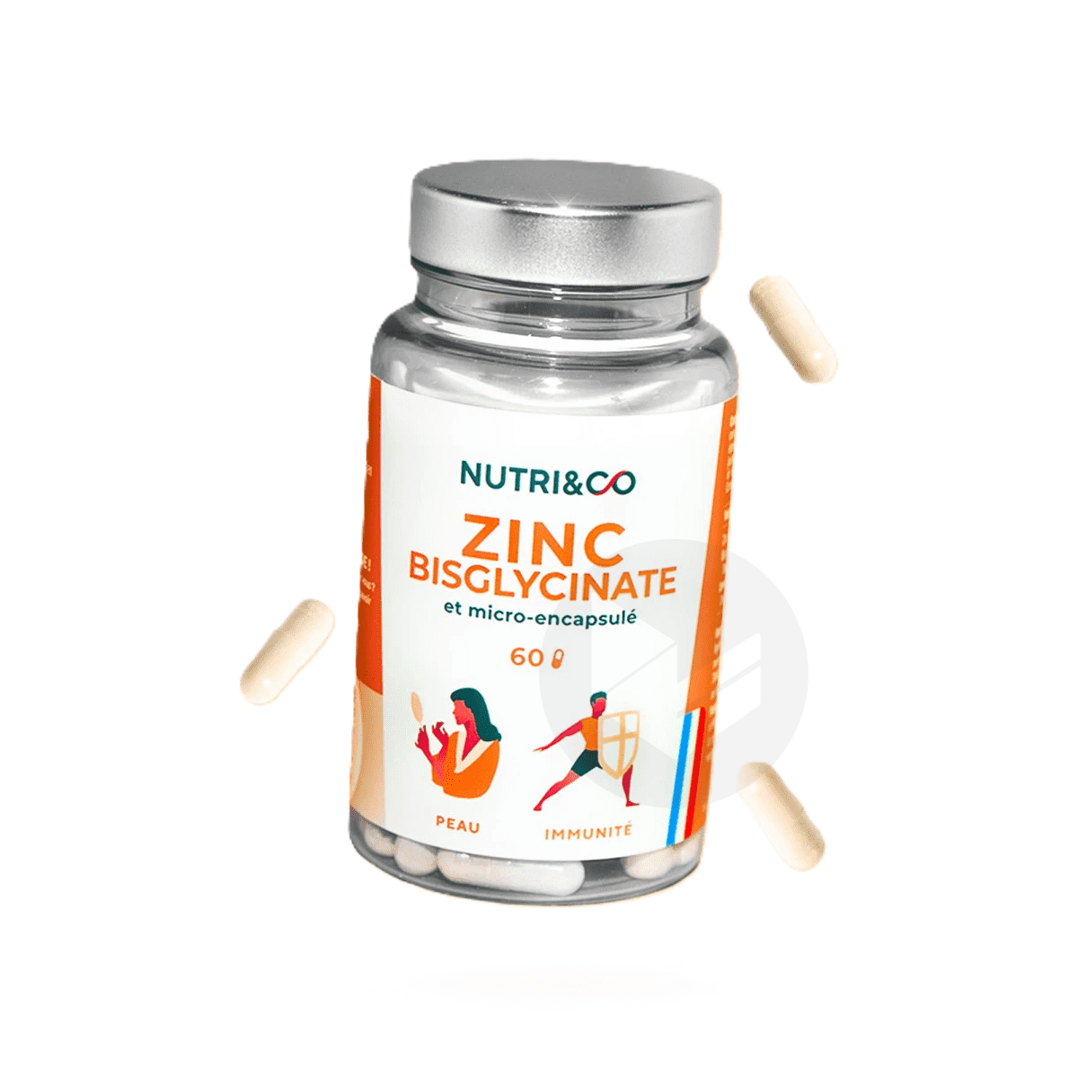 Zinc bisglycinate 60 gélules