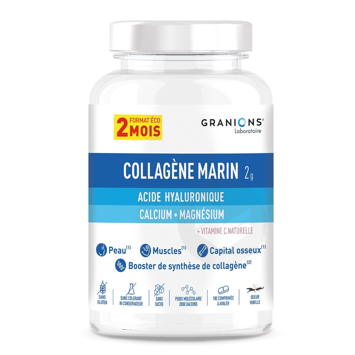 Collagène Marin 180 Comprimés