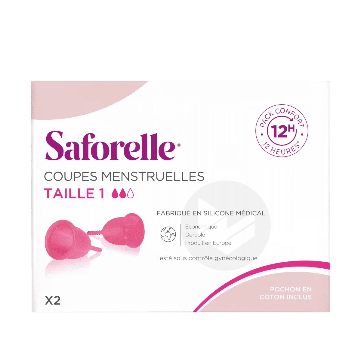 Coupe Menstruelle Taille 1 x2