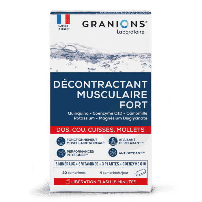 Décontractant Musculaire Fort 20 comprimés