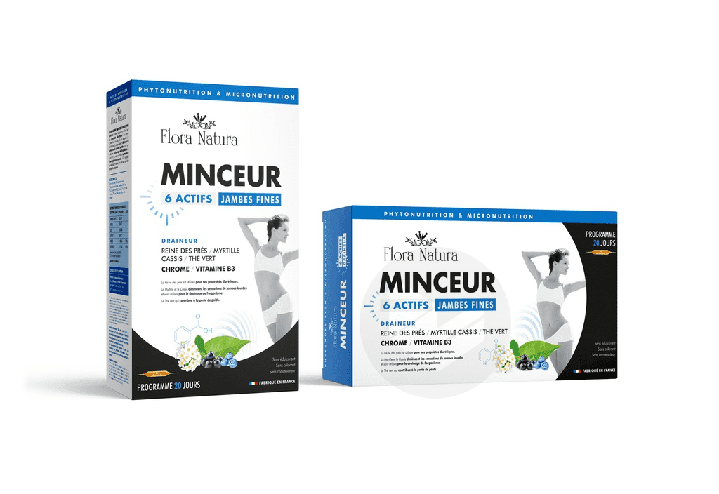 Minceur Jambes Fines (super draineur) 20 ampoules