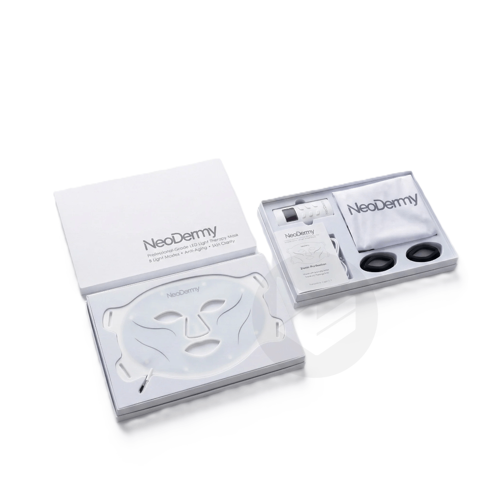 Masque LED Thérapie Lumière 8 Modes Anti-Âge