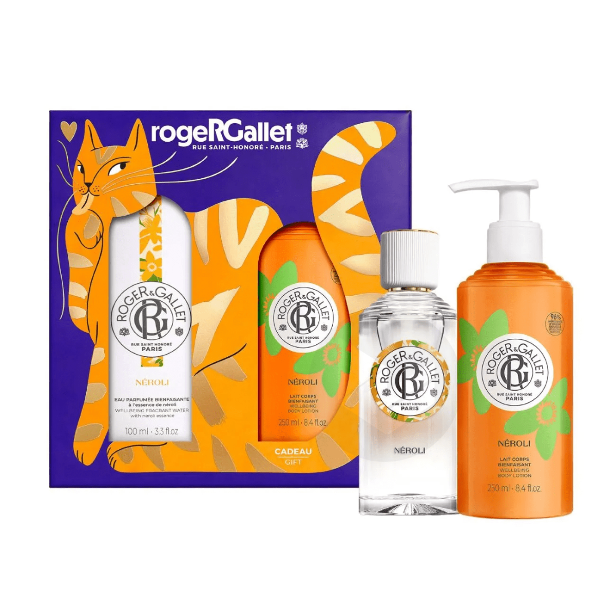 Coffret Néroli Eau Parfumée Bienfaisante 100ml + Lait Corps Bienfaisant 250ml