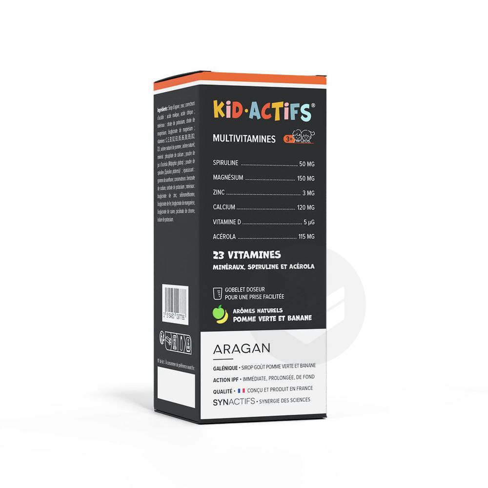 KID•ACTIFS® MULTIVITAMINES SIROP