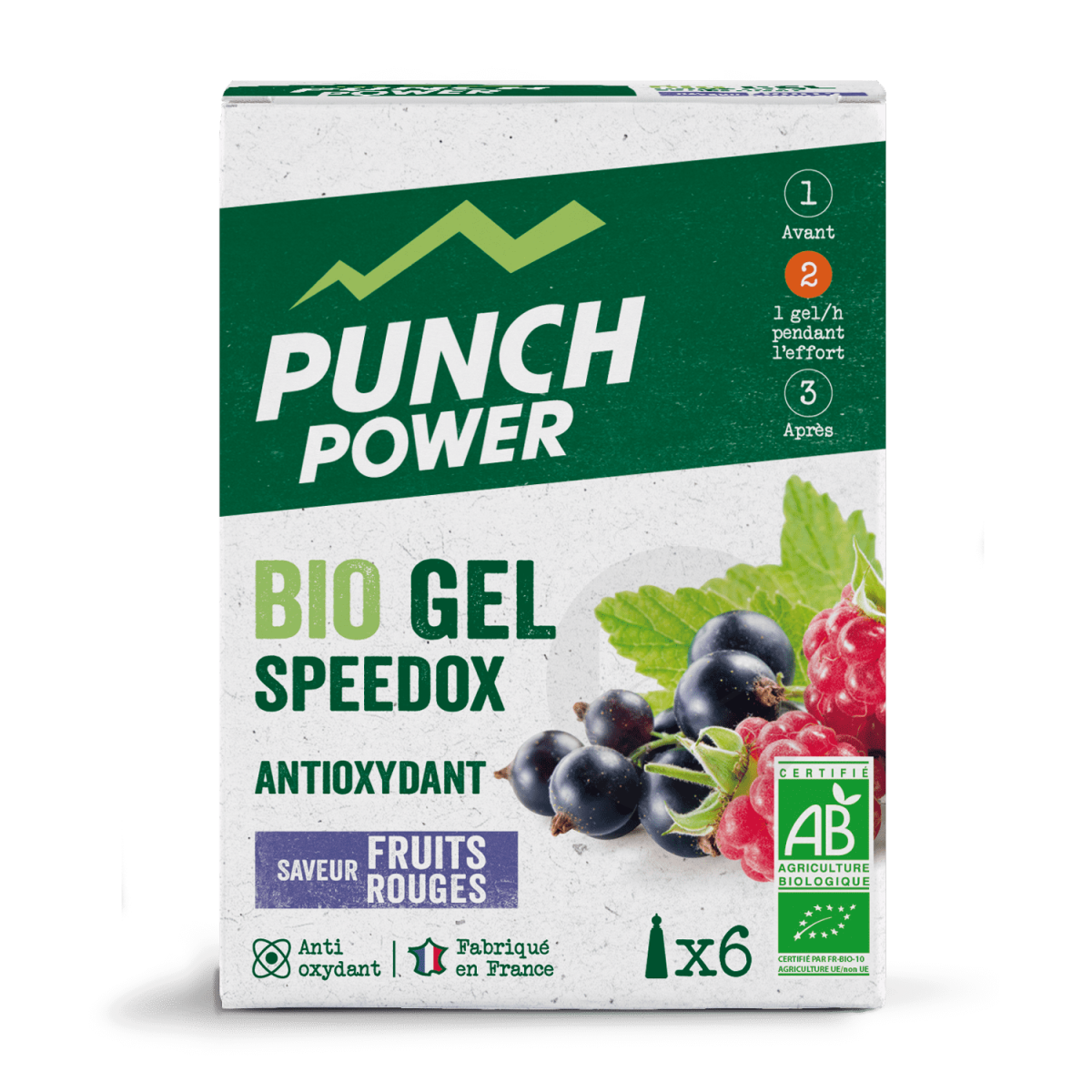 SPEEDOX' Fruits rouges 6 x 25g