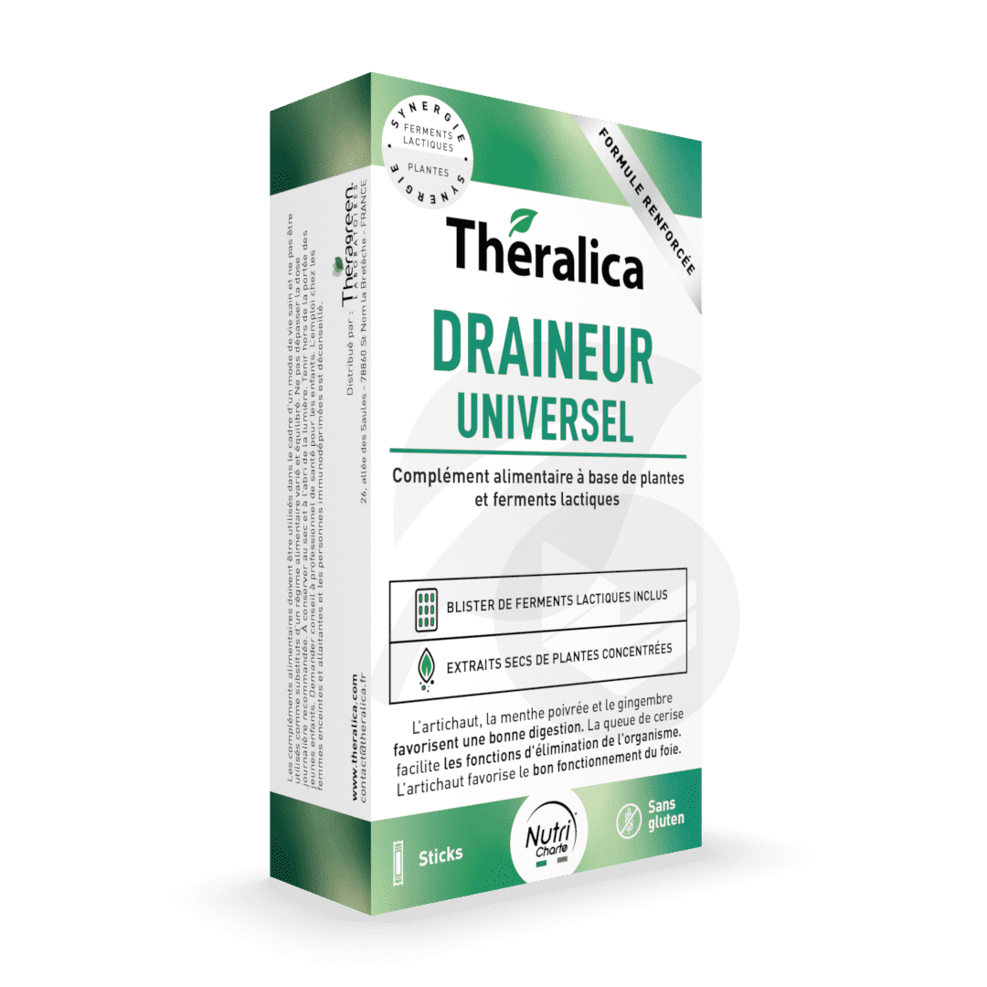 Draineur Universel 15 Sticks + 15 gélules
