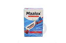 MAALOX HYDROXYDE D'ALUMINIUM/HYDROXYDE DE MAGNESIUM 460 mg/400 mg Suspension buvable maux d'estomac fruits rouges en sachet  (20 sachets de 4,3ml)