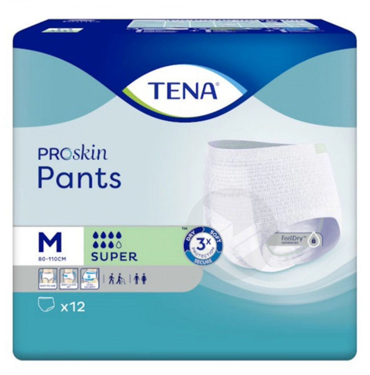 TENA Pants Proskin Super Taille M x12