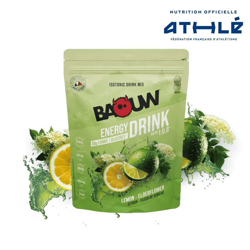 Boissons Énergétiques Citron Fleur de sureau 585g