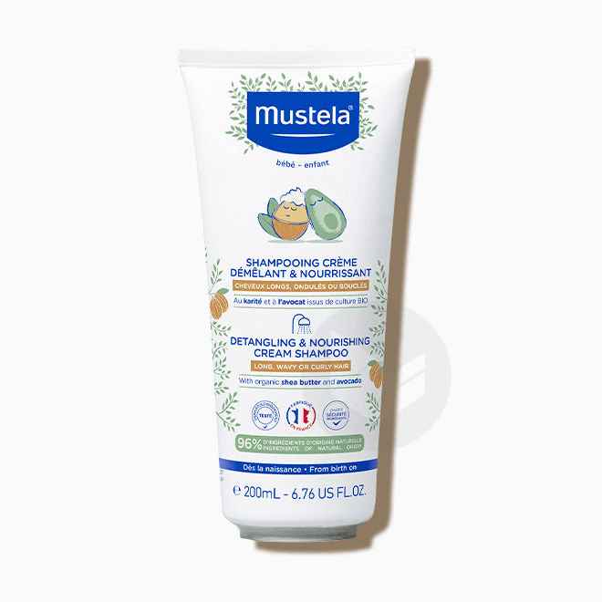 Shampoing crème Démêlant & Nourrissant 200ml
