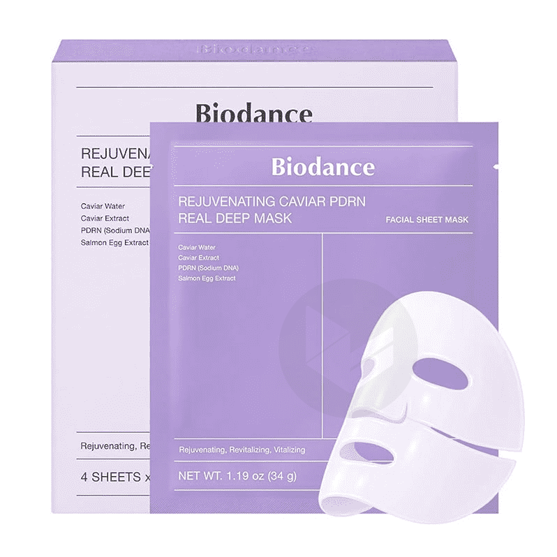 Rejuvenating Caviar PDRN Real Deep Mask x4