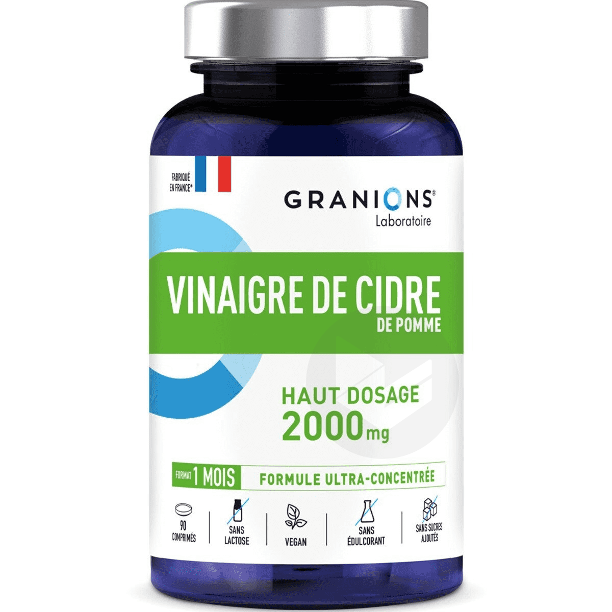Vinaigre de Cidre de Pomme 180 Comprimés